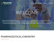 Tablet Screenshot of chem.pharmacy.psu.ac.th