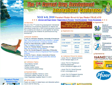 Tablet Screenshot of cdd2010.pharmacy.psu.ac.th