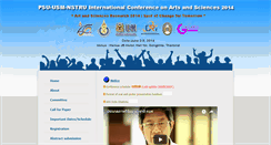 Desktop Screenshot of pattaniconference.pn.psu.ac.th